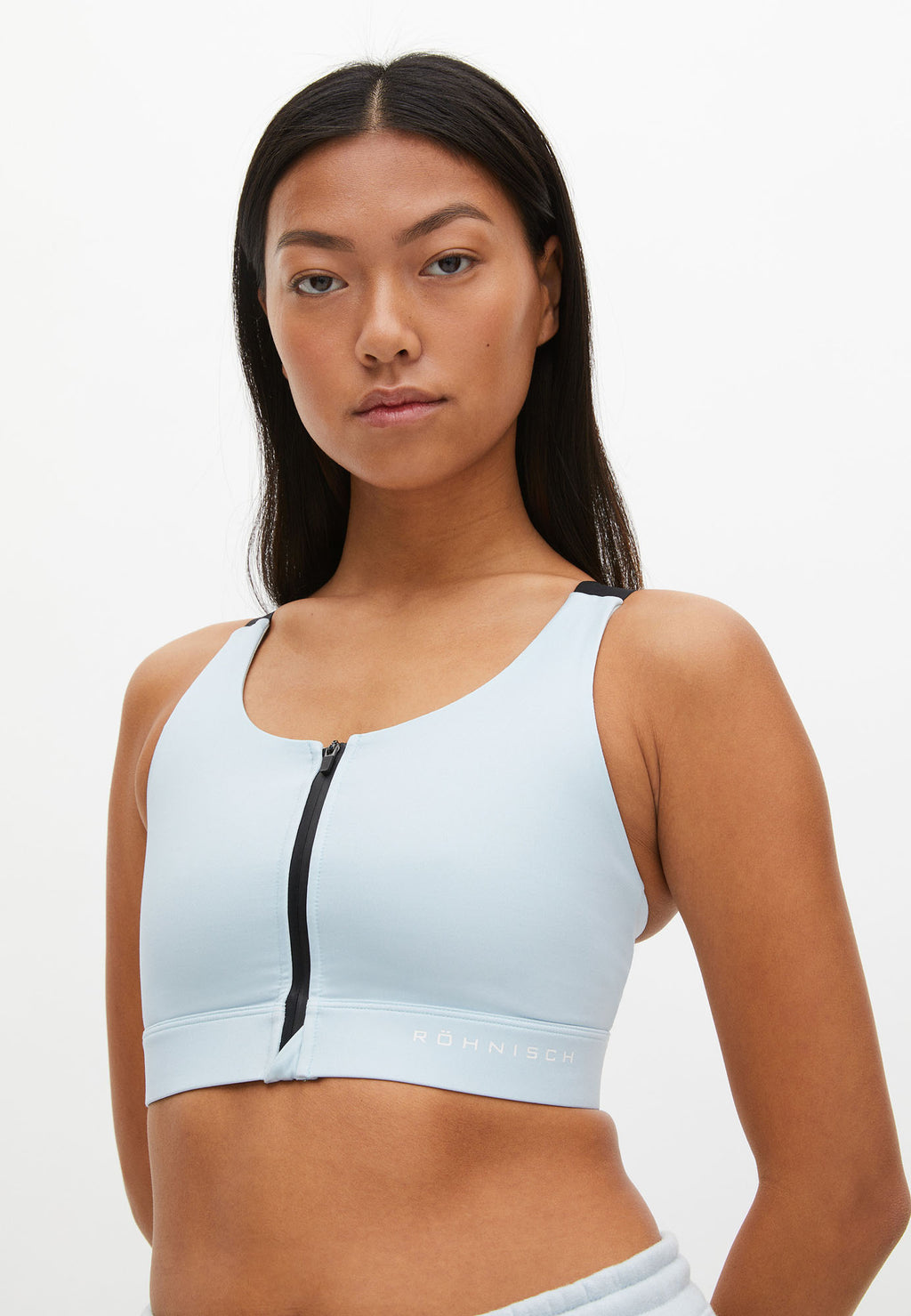 Zip Up sport bh