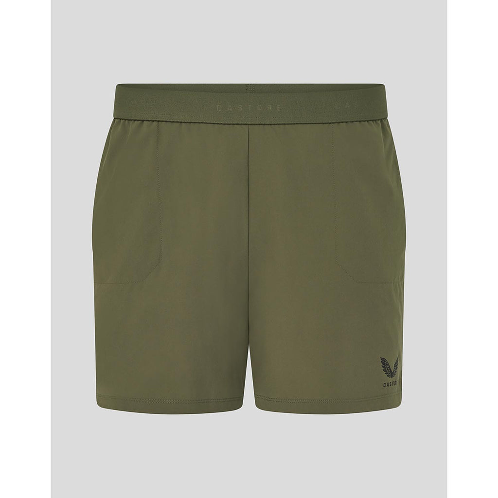 5 branded elastic shorts