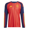 Spanje 26 Authentiek Thuisshirt met Lange Mouwen
