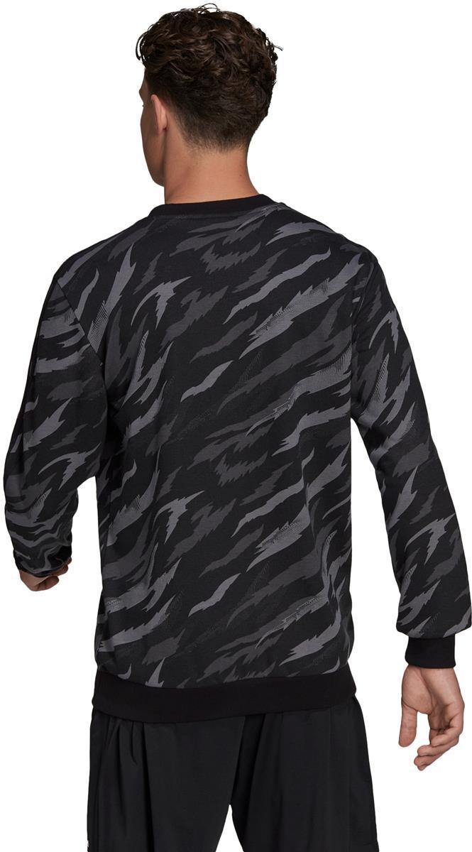 Essentials French Terry Camo-Print sweater