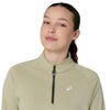 Nagino Run 1/4 Zip Zomer Topshirt met lange mouwen hardlopen