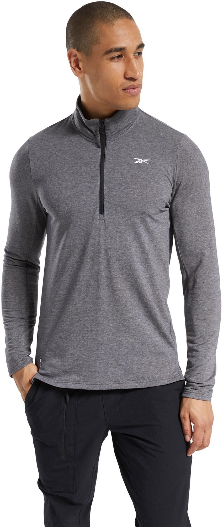 Ts Ac+cotton 1/4 Zip