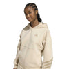 Full-zip hooded sweater