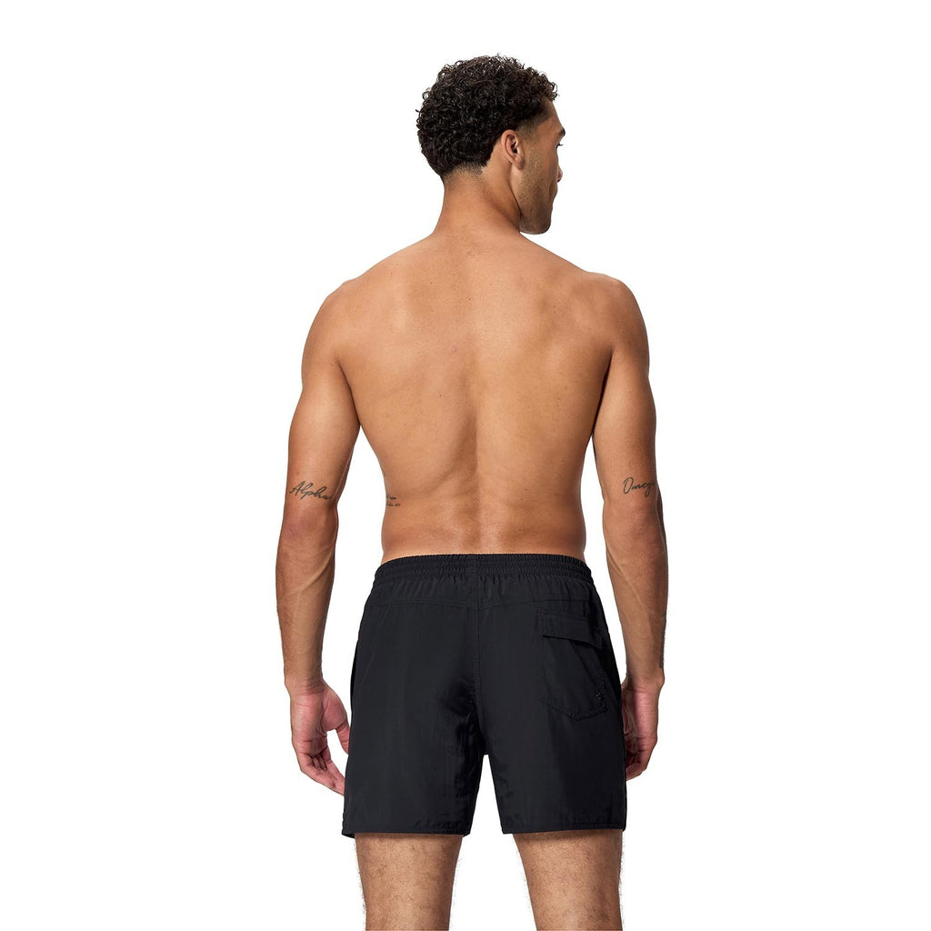 MEDLEY LOGO WATERSHORT16" BLK/RED