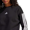 Essentials 3-Stripes Fleece Sweatshirt