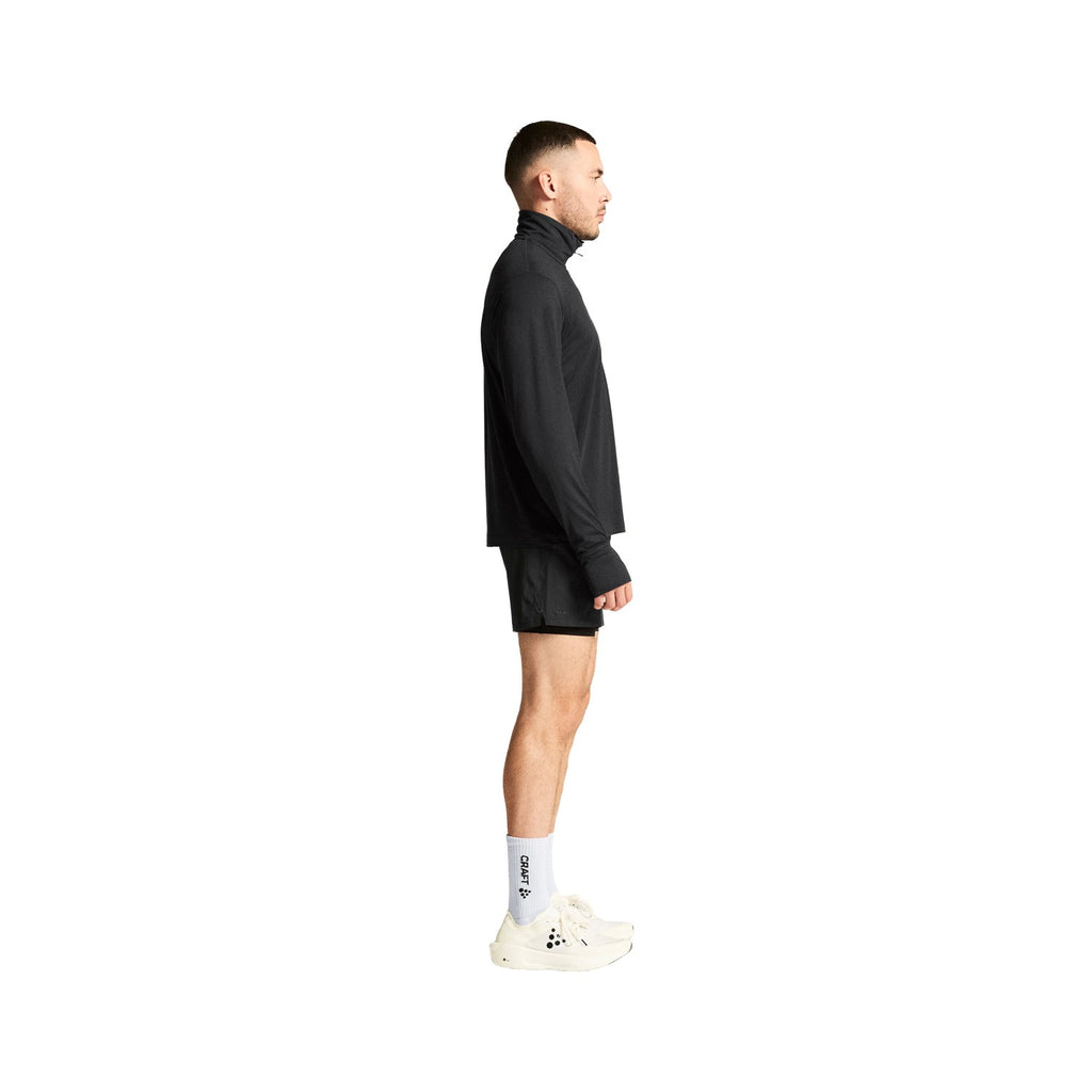 Flow half‑zip Long Sleeve T-shirt