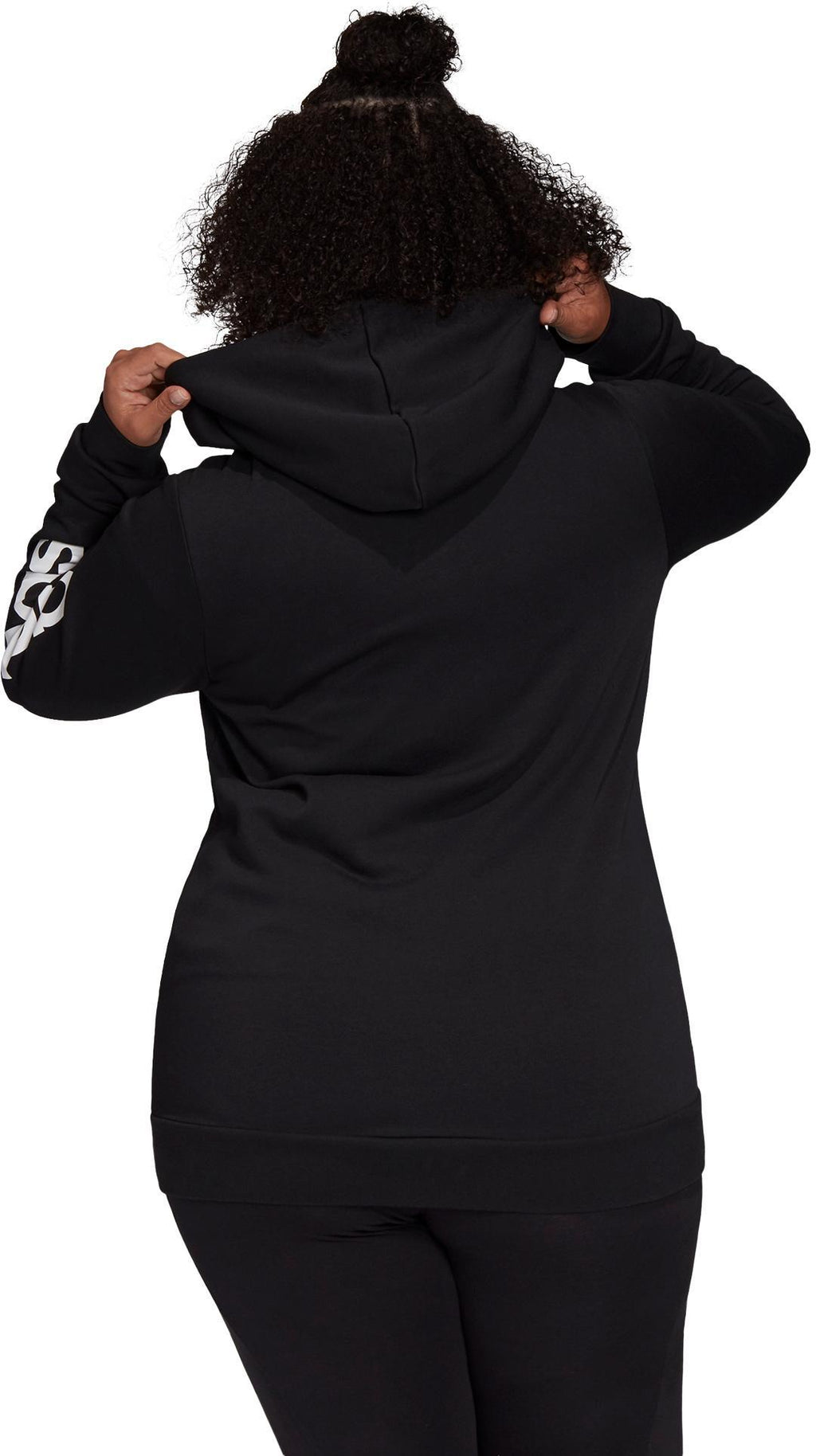 Essentials Hooded Full Zip trainingsjack (Grote Maat)