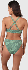 Delphina-leaf Women Bikini Top