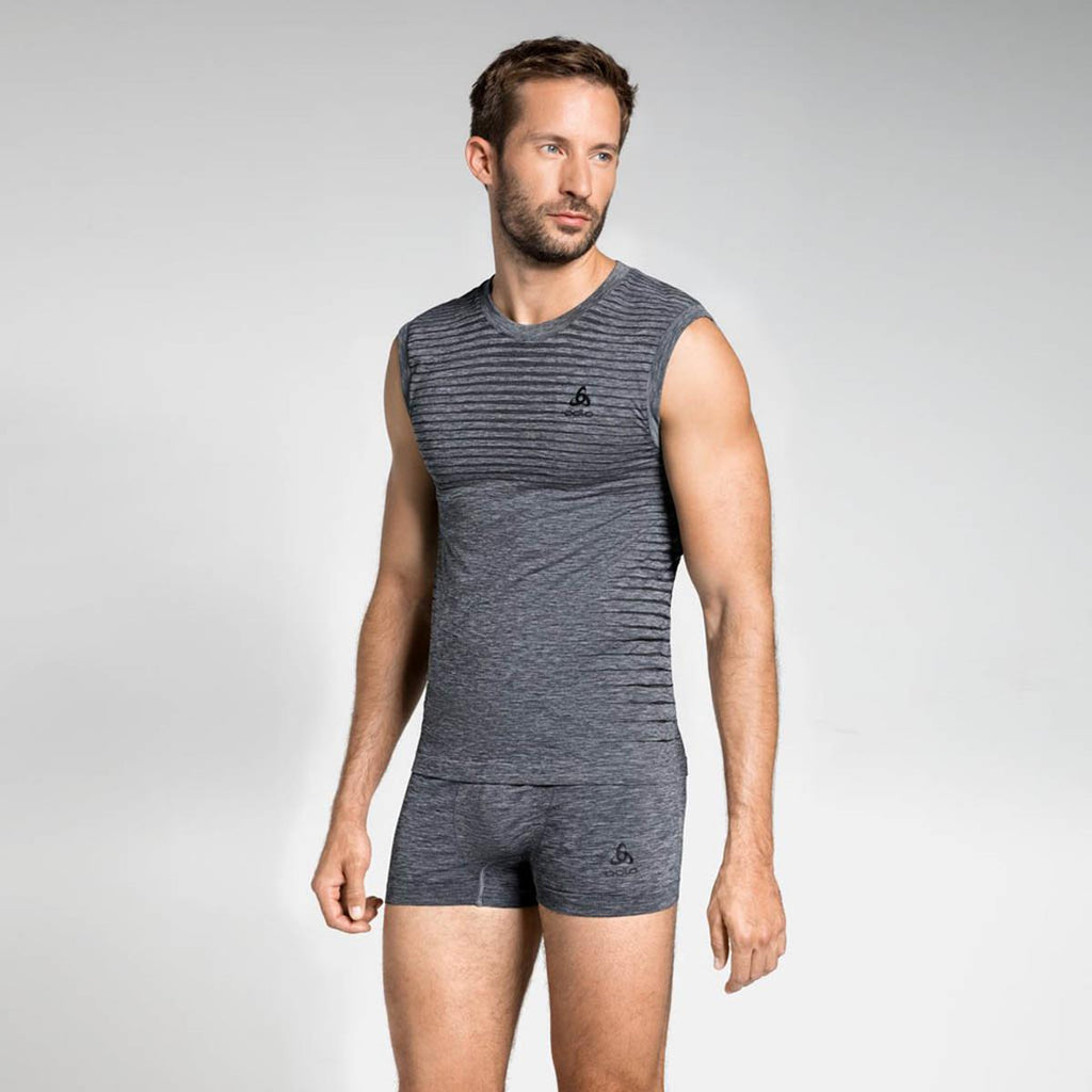 Bl Top Crew Neck Singlet Performance Lig