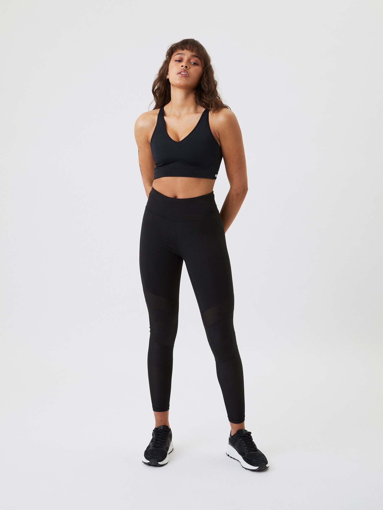 Borg High Waist Block legging