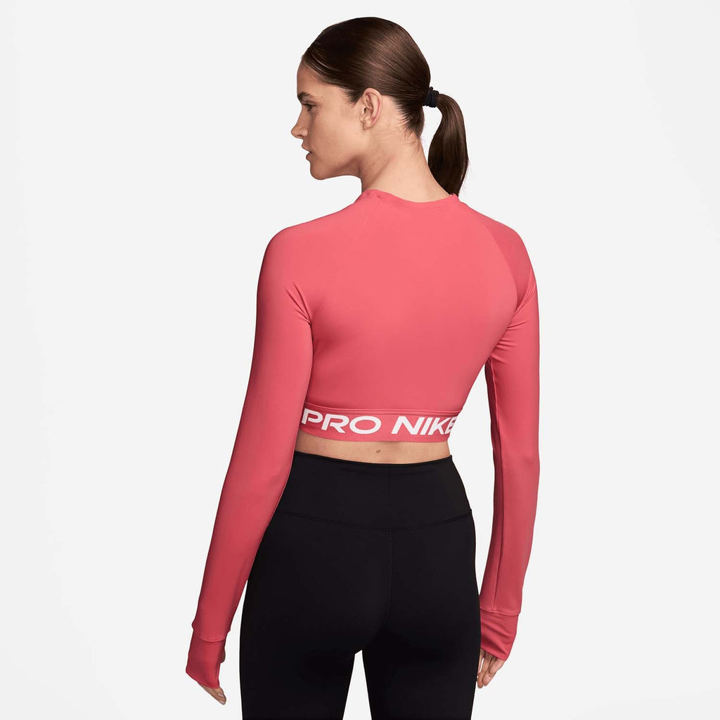 Pro Women's Dri-fit Cropped Long-sleeves T-shirt