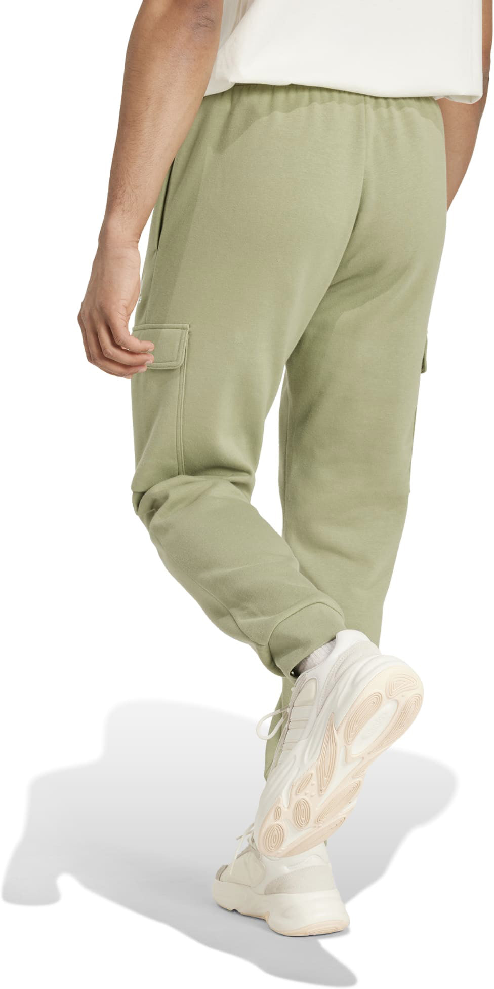 Essentials Fleece Regular Tapered Cargo broek