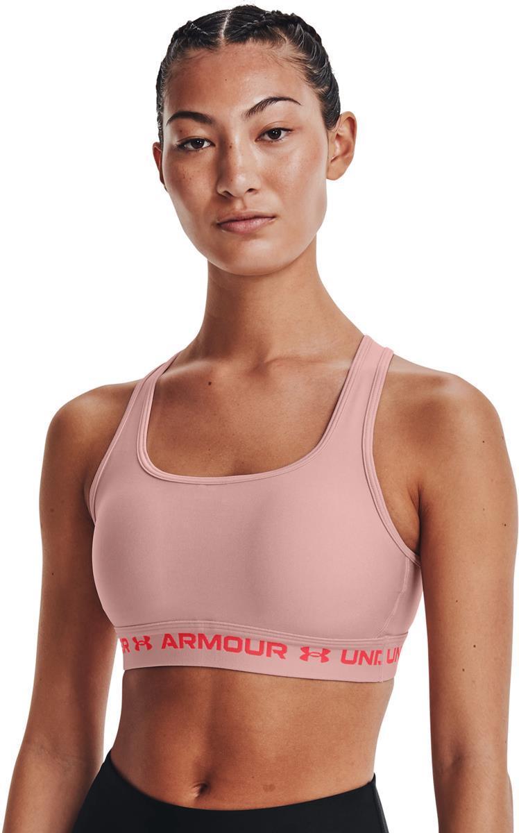 UA Crossback Mid Heather Bra