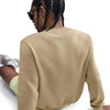 club men's brushed fleece crew