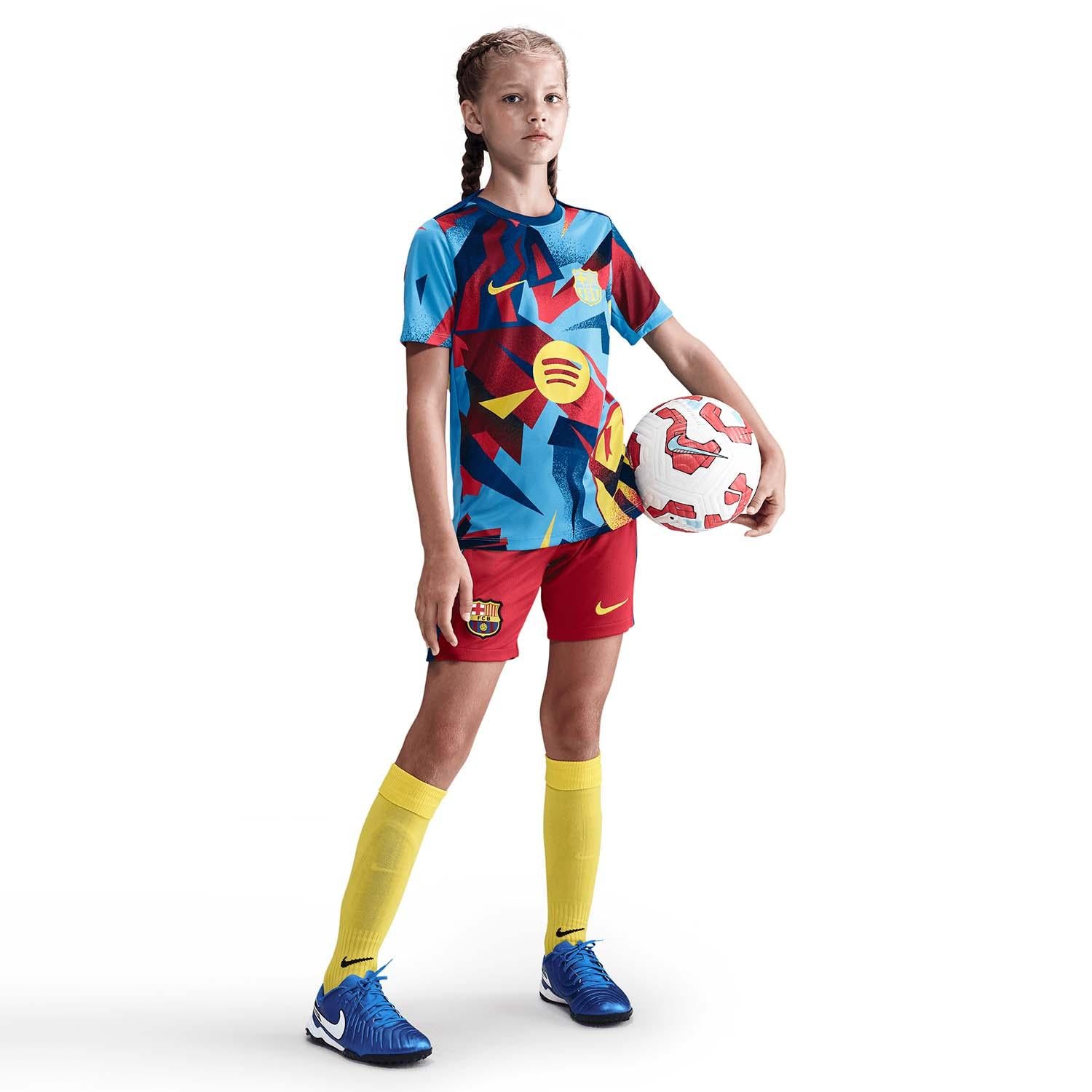 Dri-FIT warming-upvoetbal top met korte mouwen