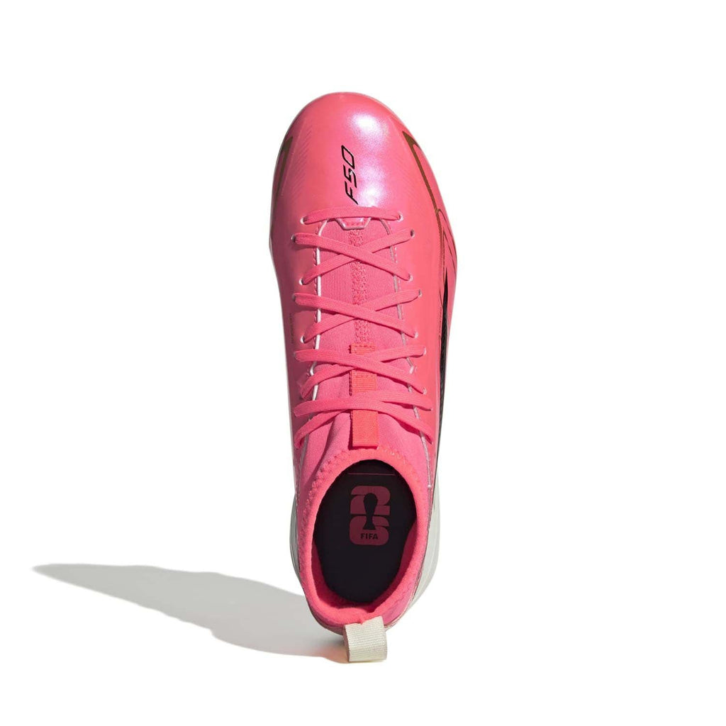 F50 Hyperfast League Mid Kids FG Gras voetbalschoenen