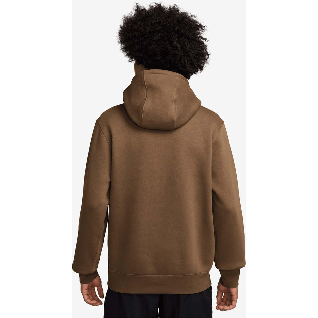 club men's pull-over fleece ho