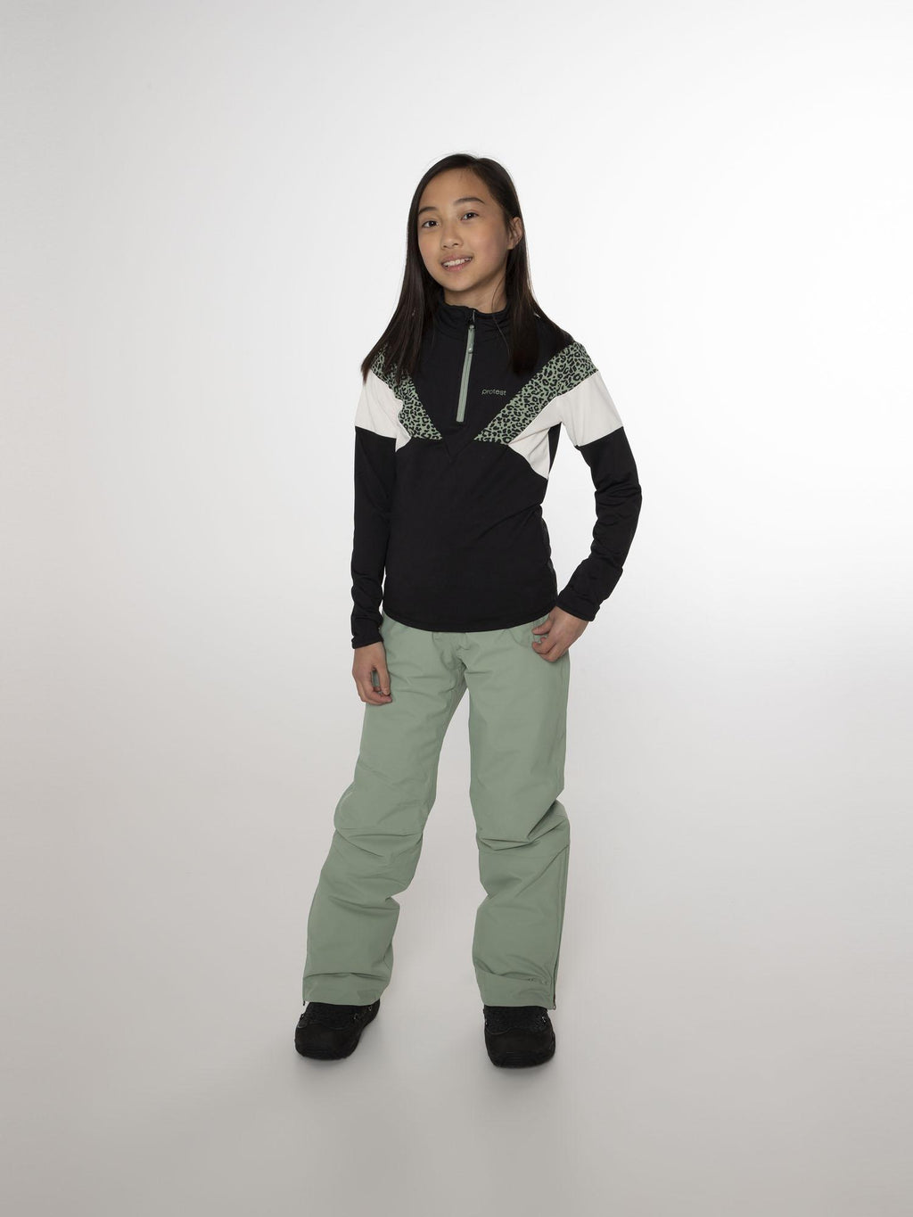 Dewyc Jr 1/4 Zip Top