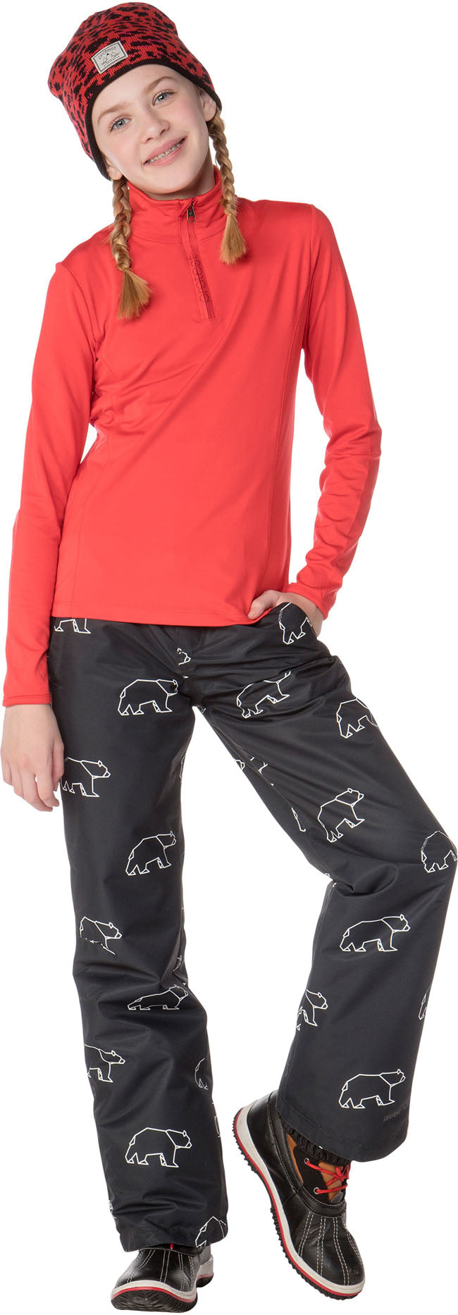 Fabrizoy 1/4 Zip kids skipully