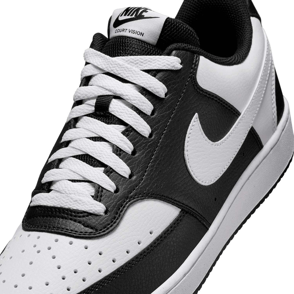 SCARPE NIKE COURT VISION LO BLK/WHT