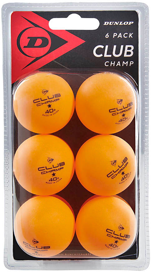40+ Club Champ X6 tafeltennisballen