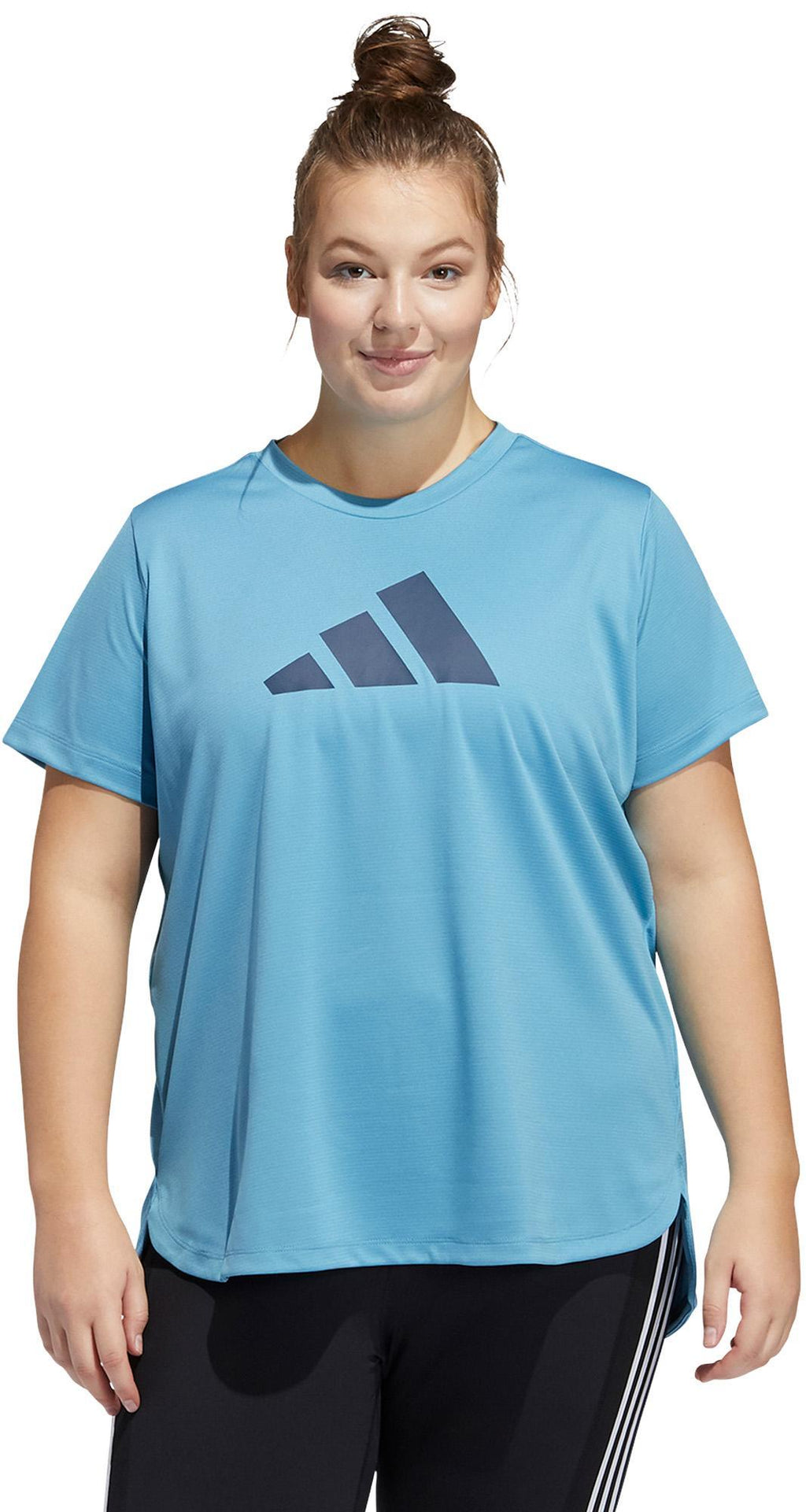 3 Bar Logo T-shirt (Grote Maat)