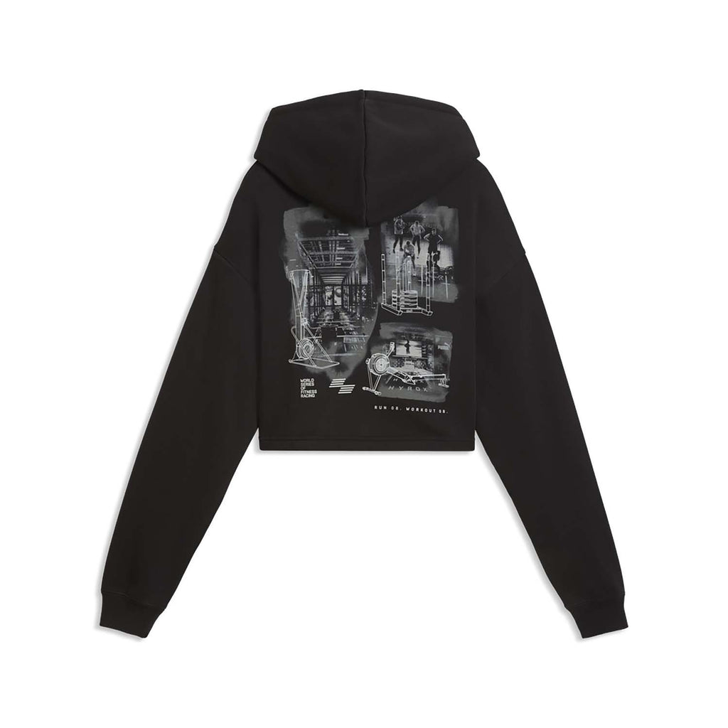 Puma X Hyrox Heavyweight training hoodie met capuchon