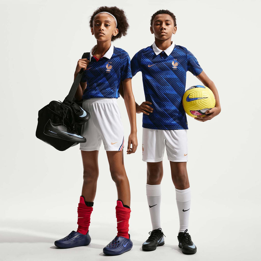 France 2025/26 Stadium Home Big Kids' Shorts
