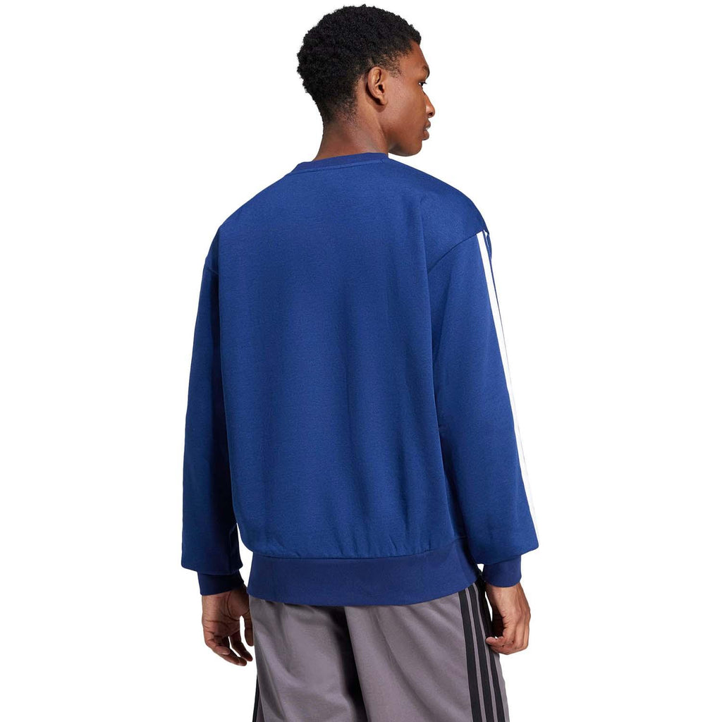 Essentials 3-Stripes Fleece Sweatshirt