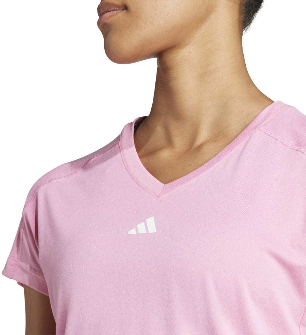 AEROREADY Train Essentials Minimal Branding V-hals shirt