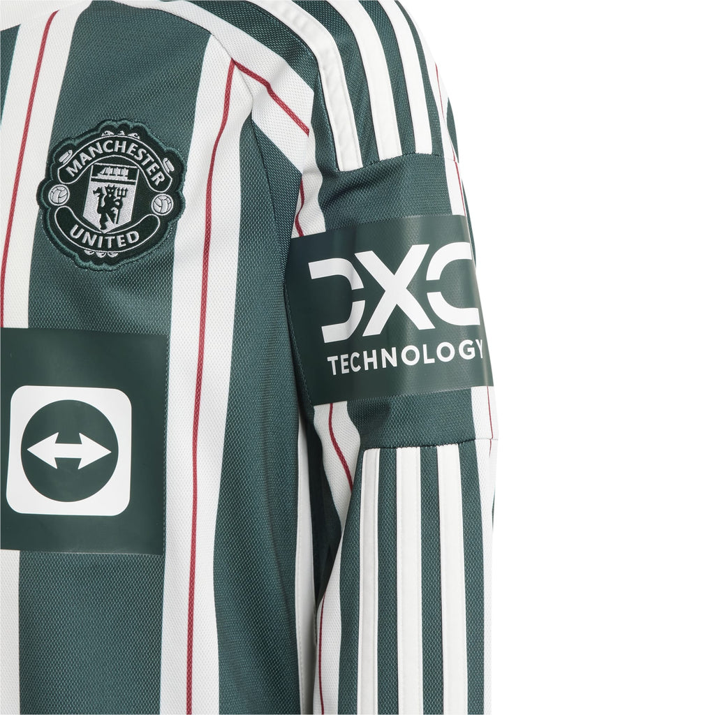 Manchester United 23/24 longsleeve kids uitshirt
