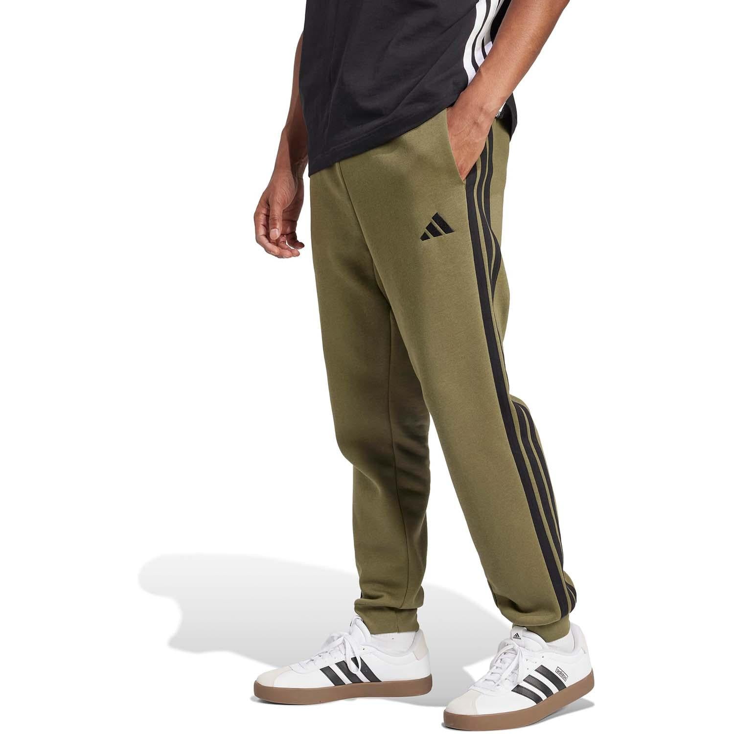 Essentials 3-Stripes Fleece Broek