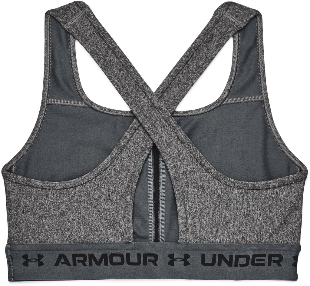 UA Crossback Mid Heather Bra