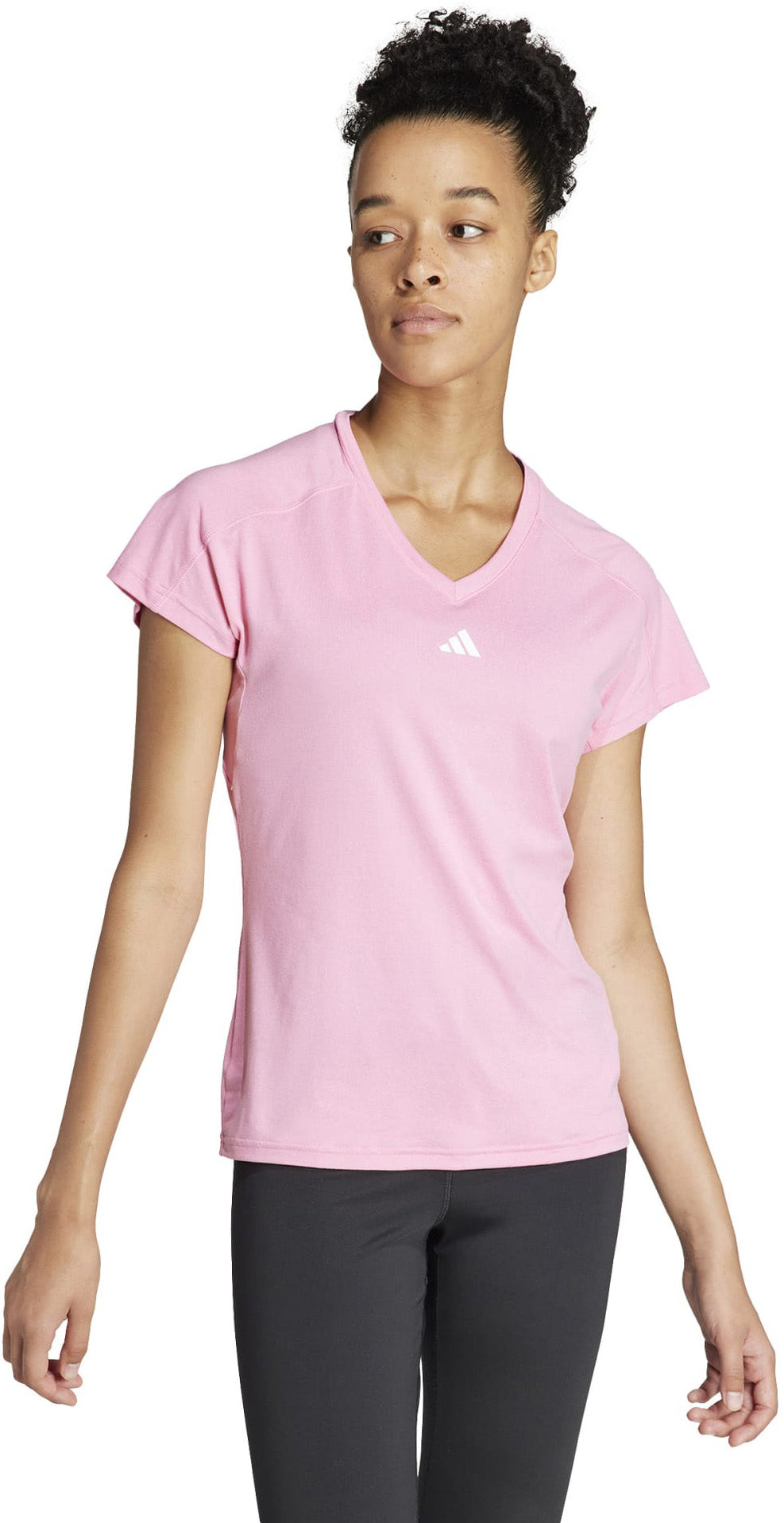 AEROREADY Train Essentials Minimal Branding V-hals shirt