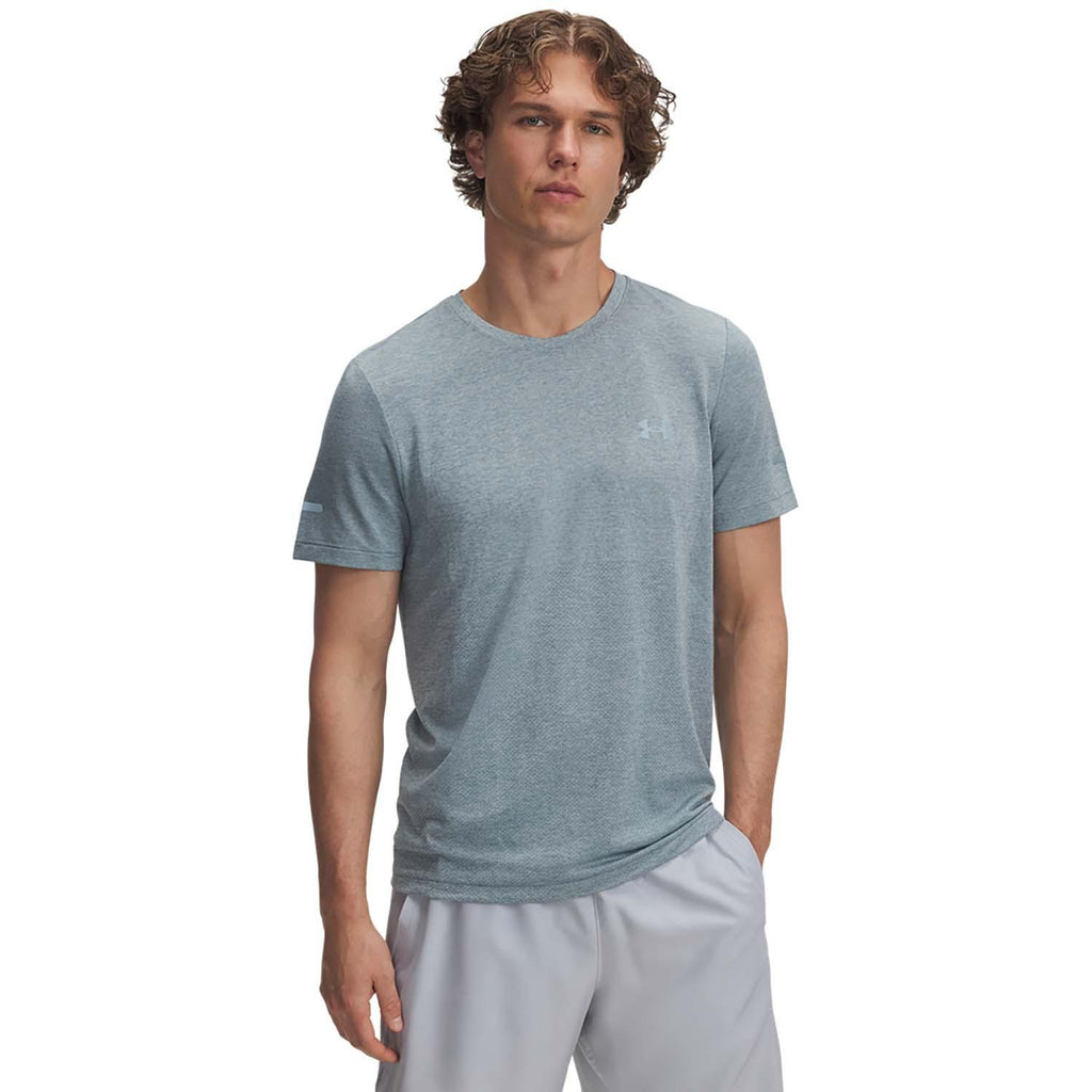 ua seamless stride ss-grn