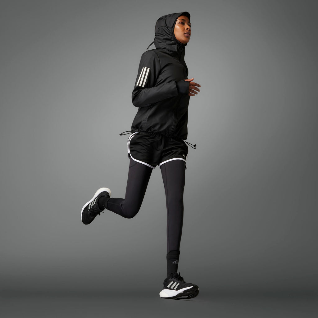 Own the Run Running windjack met capuchon