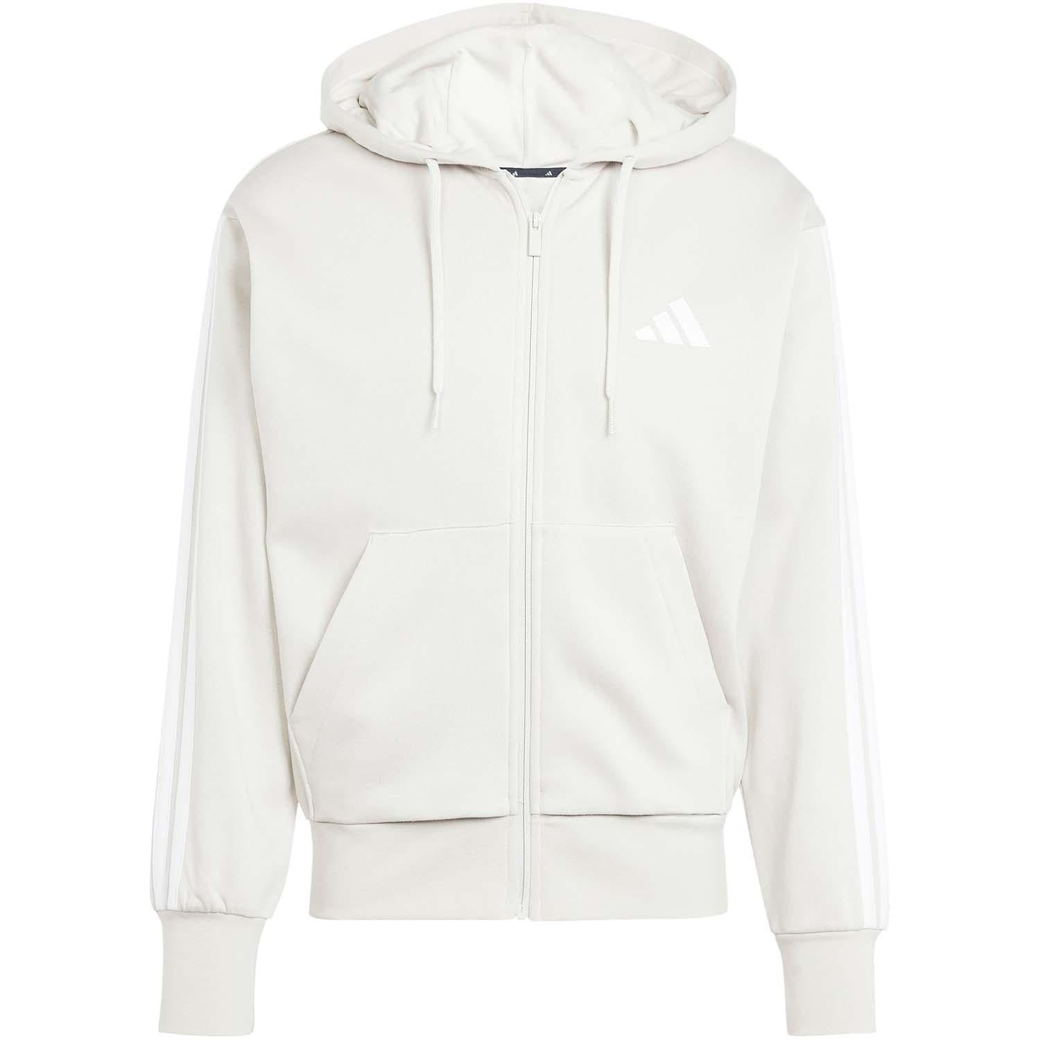 Essentials 3-Stripes Fleece Hoodie