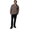 rugged ridge high pile half zip vest
