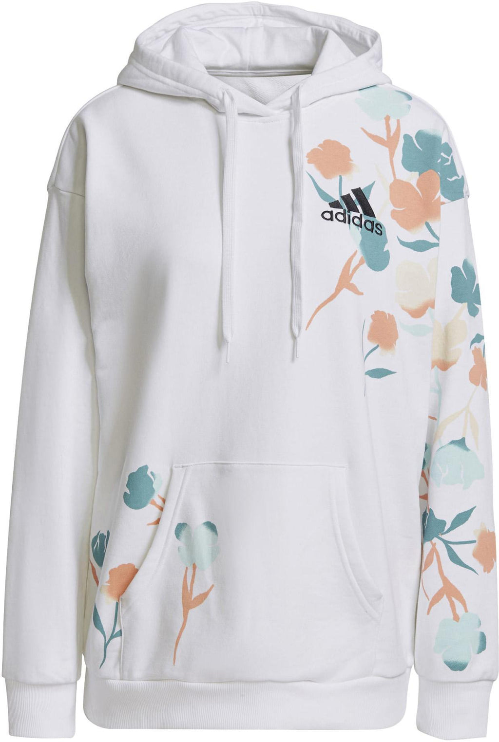 FLORAL HOODIE női kapucnis pulóver