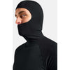 performance wool base layer shirt met facemask