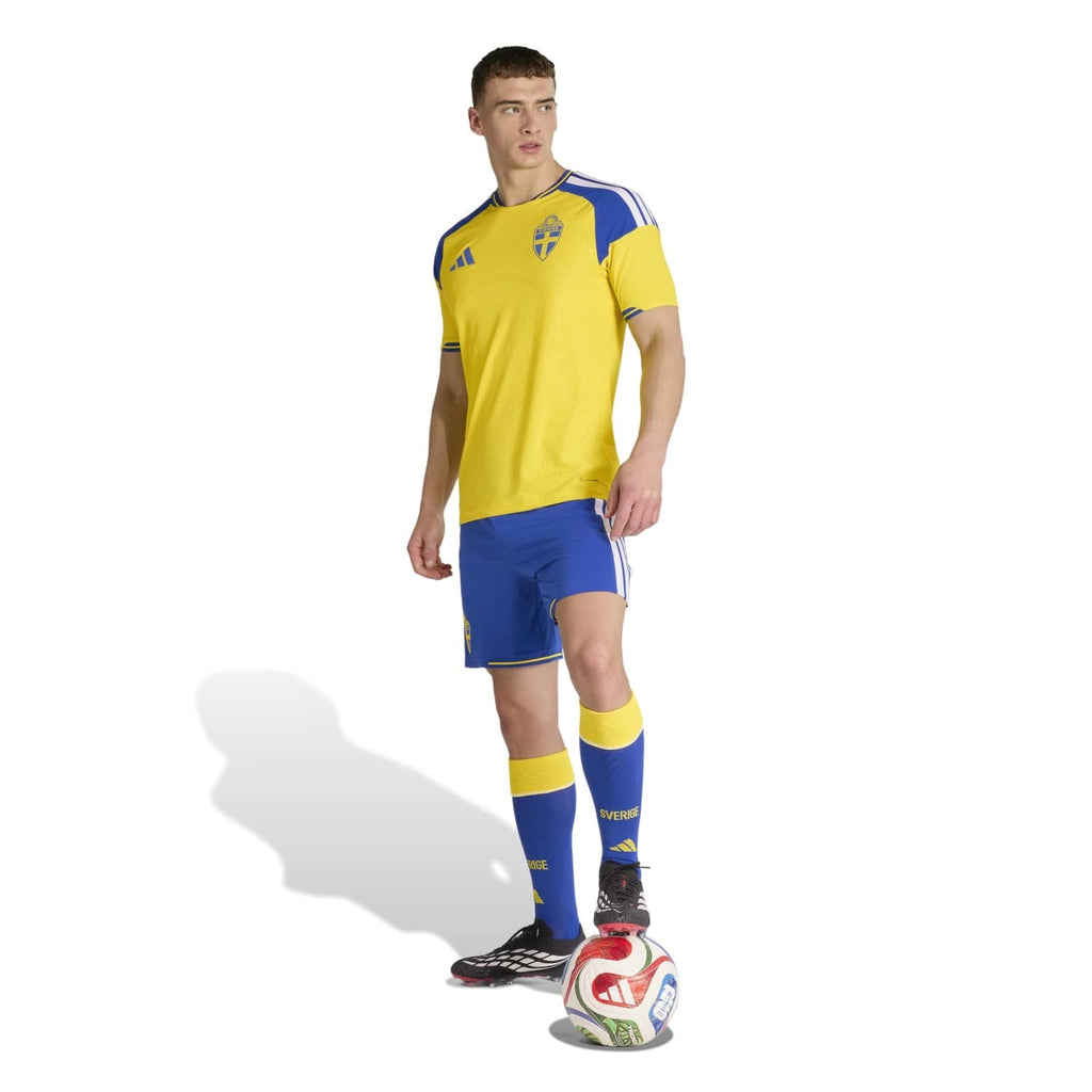 Sweden 26 Home Voetbalshirt Authentiek Replica