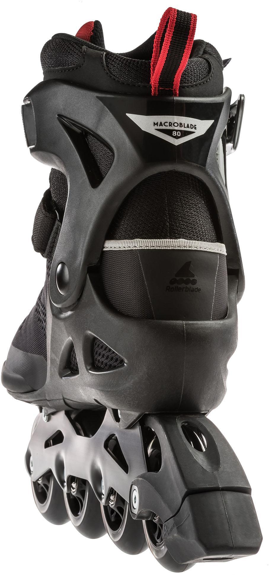 Rollerblade Macroblade 80 Black/red
