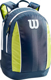 Junior Backpack  Navy/lime Green/white