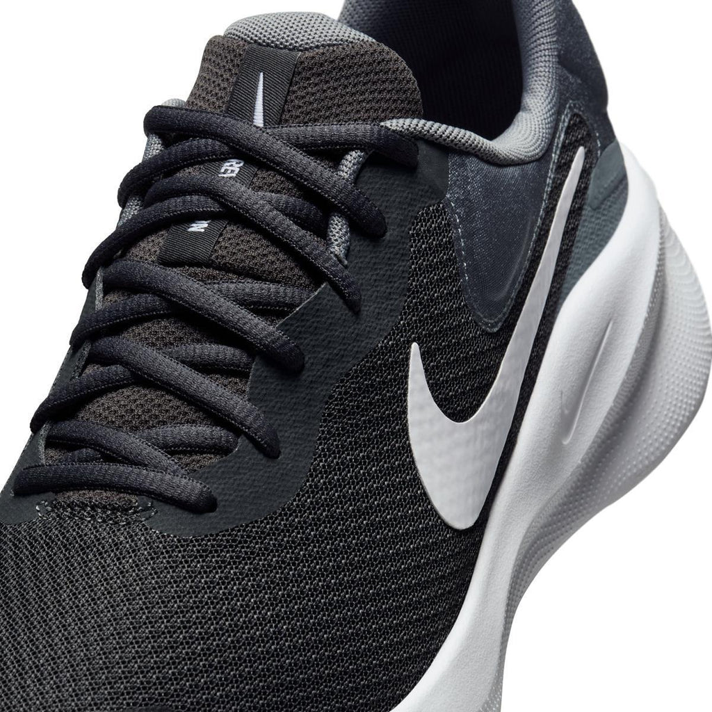 Nike Revolution 7 Men's Road Runnin, WOLF GREY/VOLT-SMOKE GREY-BLACK, 12