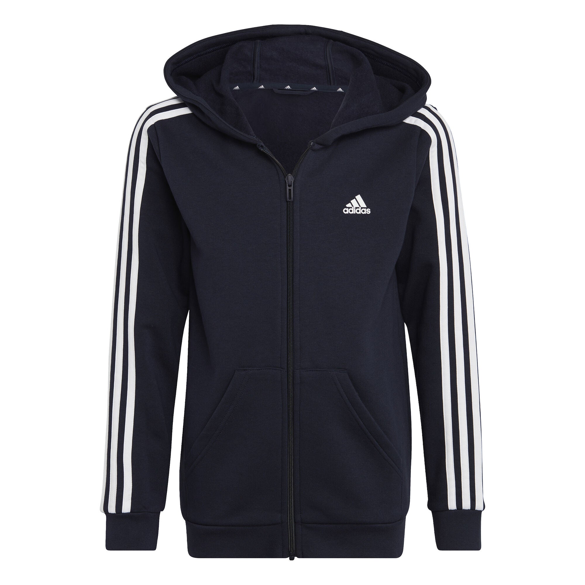 Essentials 3-Stripes Fleece ritshoodie