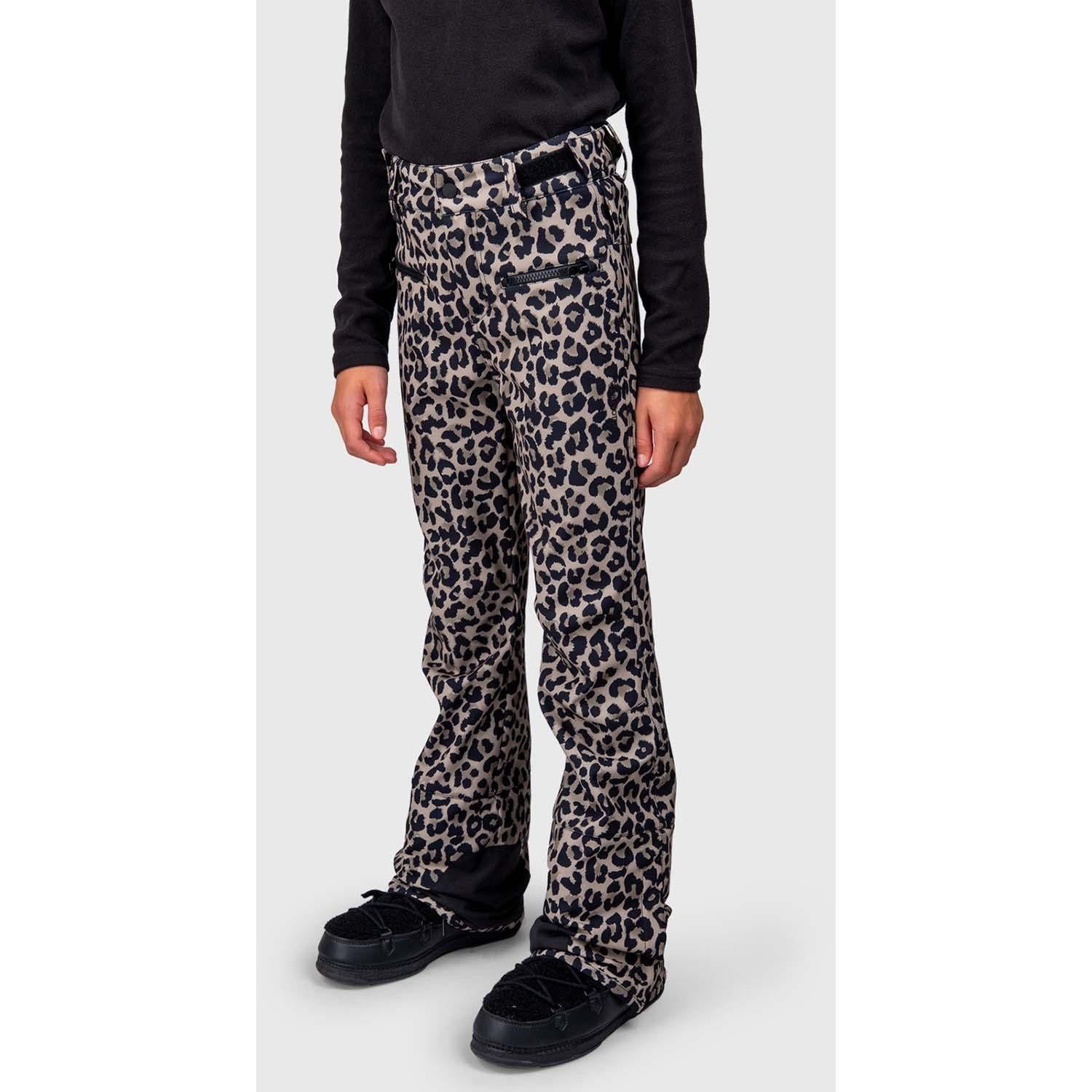 Coldlaky-print Girls Softshell broek