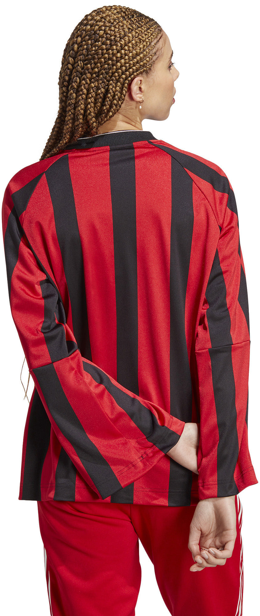 Jacquard Voetbalshirt met Lange Mouwen
