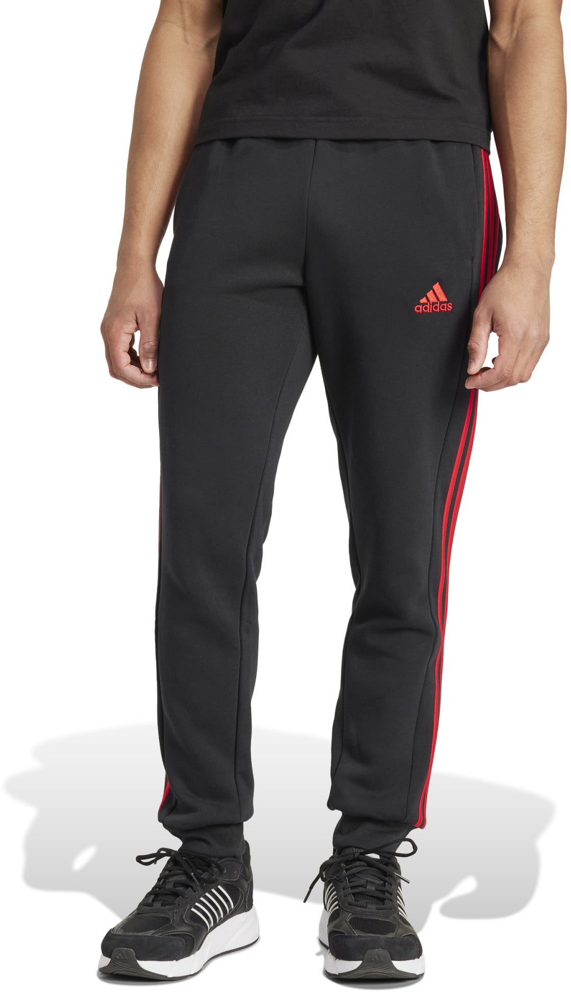 Essentials Fleece 3-Stripes trainingsbroek