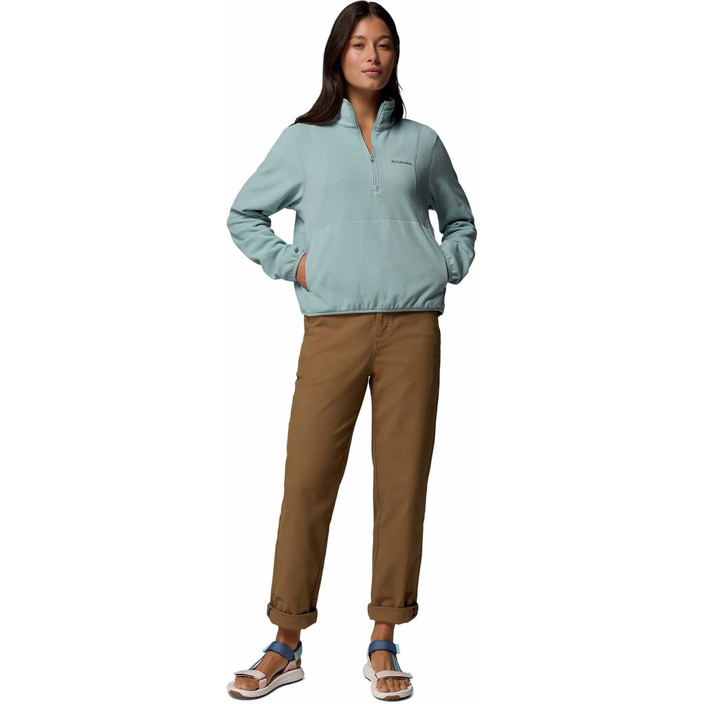 vital valley fleece half zip vest