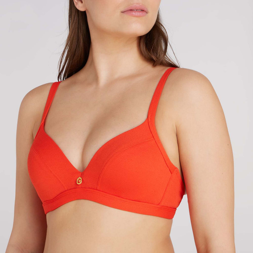 Padded Wired Triangle bikinitop
